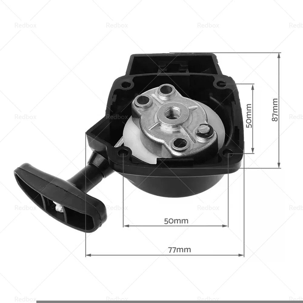 50mm 26CC Brush Cutter Grass Trimmer Recoil Pull Start for Lawnmower