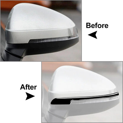 Rearview Mirror Anticollision Strip Cover for Audi A4 B9 S4 RS4 (2016-2023)