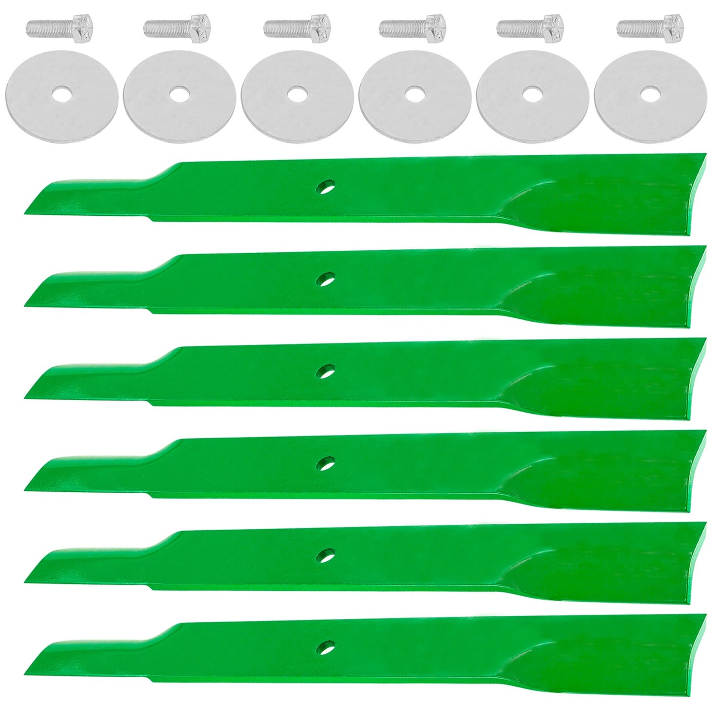 60 Inch Deck Blade with Bolt Replacement for Bush Hog EFM600 FTH600 (—)