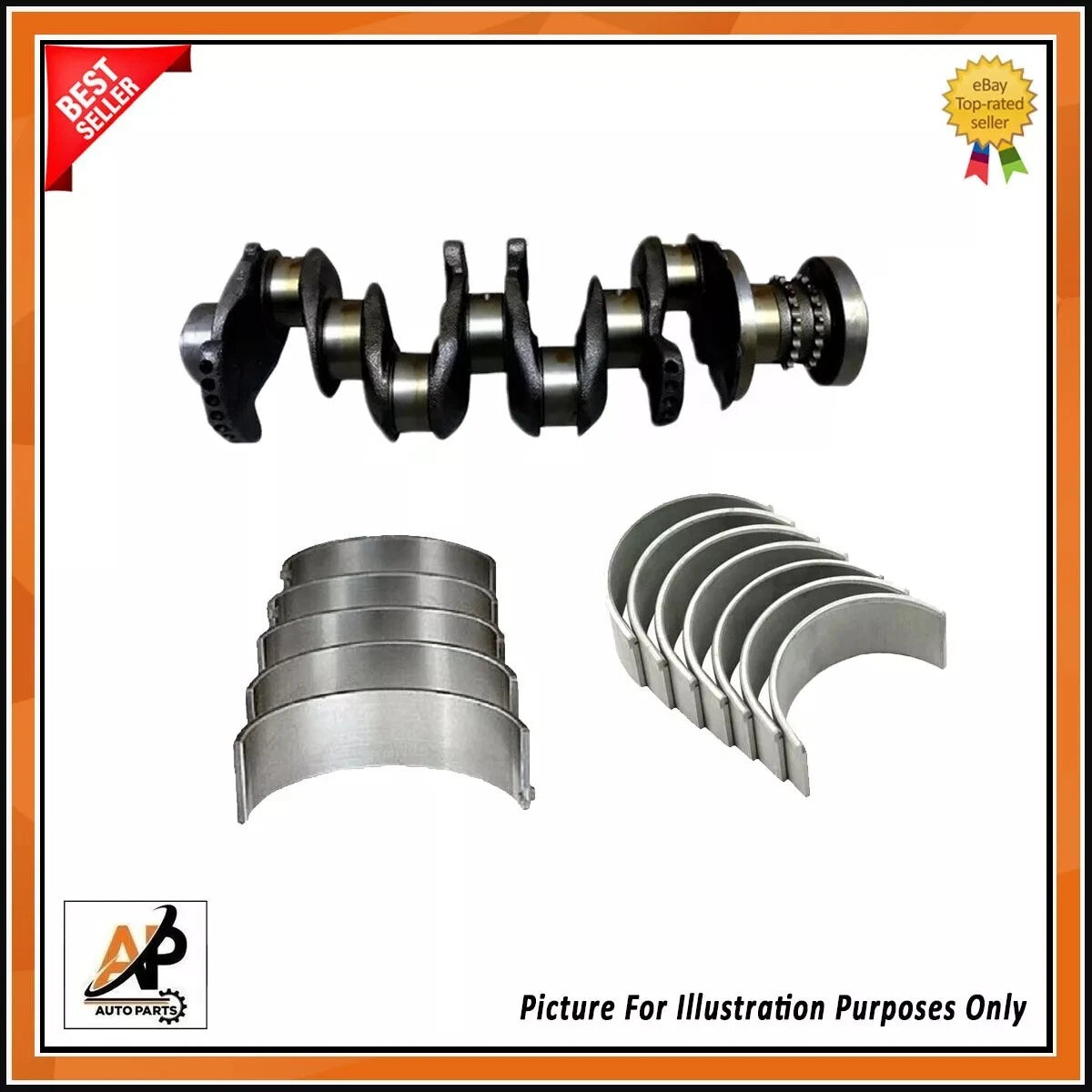 Crankshaft Main and Big End Bearings Set for MINI R55 R56 R57 R58 R61 (2007–2015)
