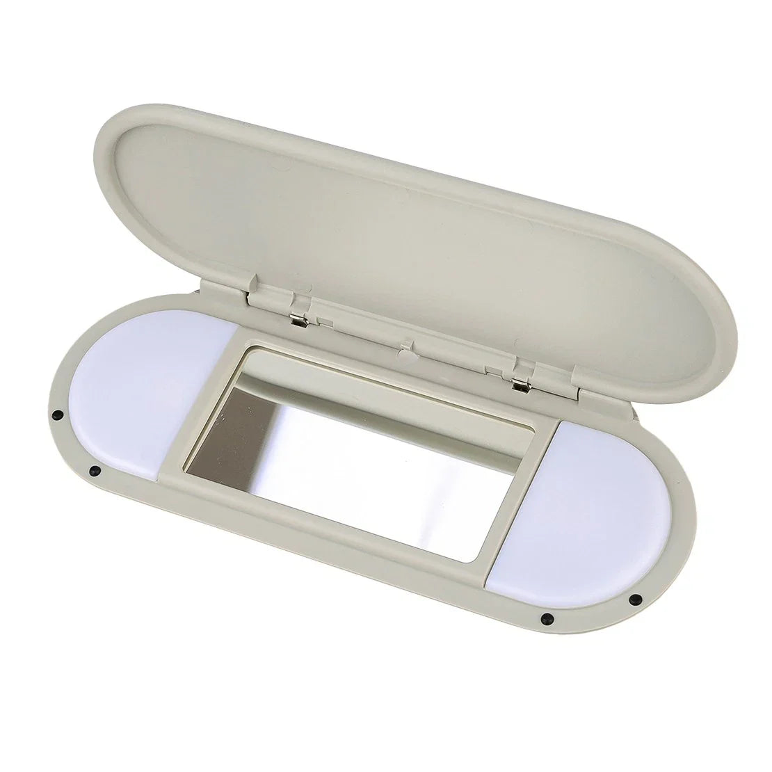 Grey Mirror Cover Sun Visor for BMW Mini F55 F56 F60 (2014-2022)