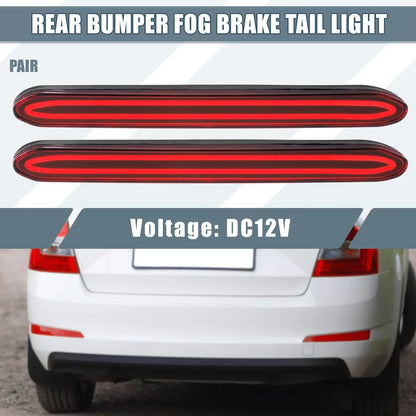 Rear Bumper Reflector Light for Honda Odyssey (2007-2013) - Red 2 x Lights