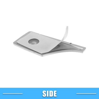Multimedia Radio Button Cover for Mercedes-Benz GLK X204 (2010-2015) 2 x ABS Silver Tone