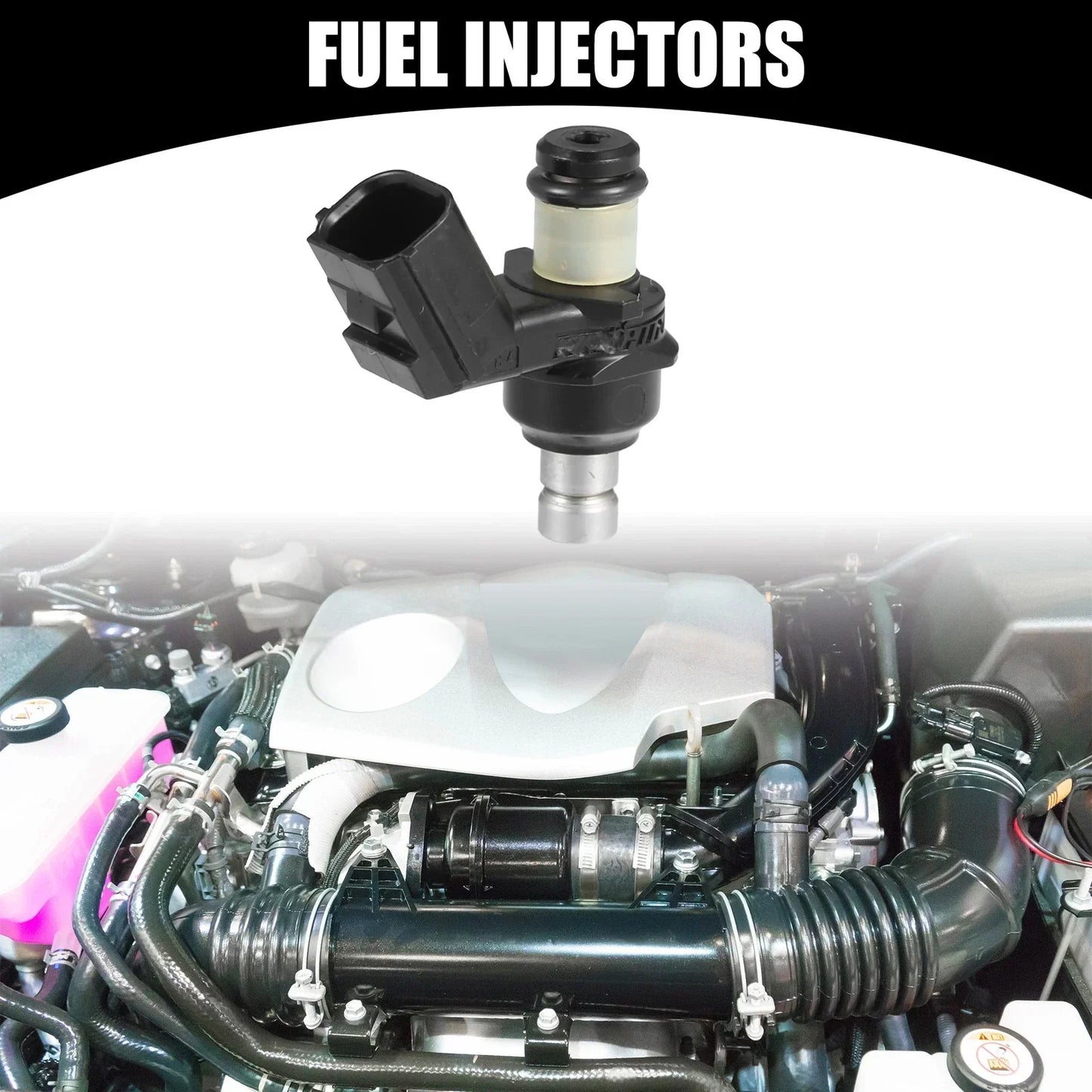 Fuel Injectors for Honda Generators - Metal Black (No specific years available)