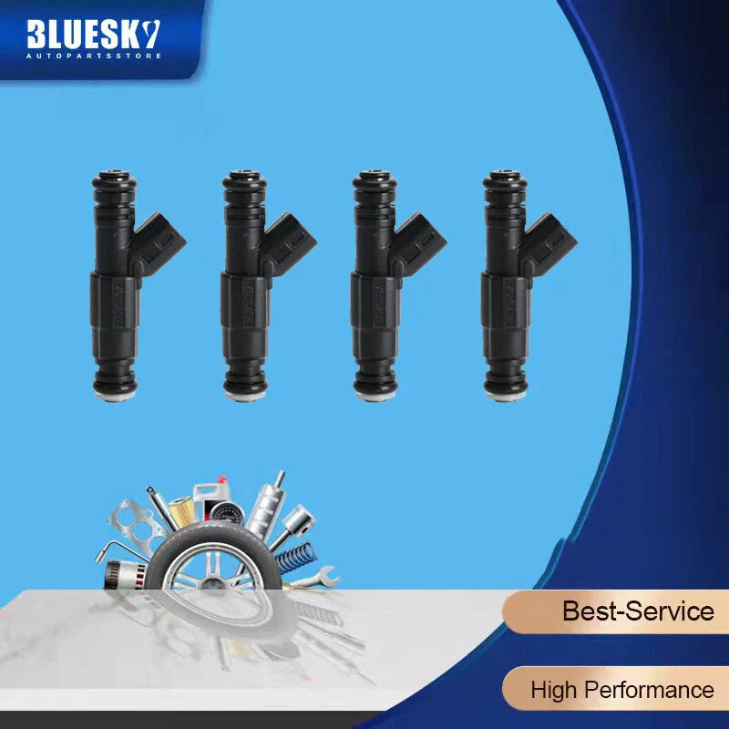 4PCS Fuel Injectors for Ford C-MAX Fiesta Focus Mondeo 1.8L 2.0L (2003-2019)