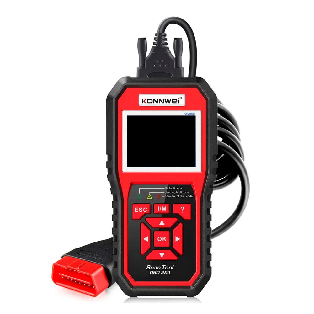 OBD2 Diagnostic Code Scanner Tool KONNWEI KW850 for Automotive (2010-2023)