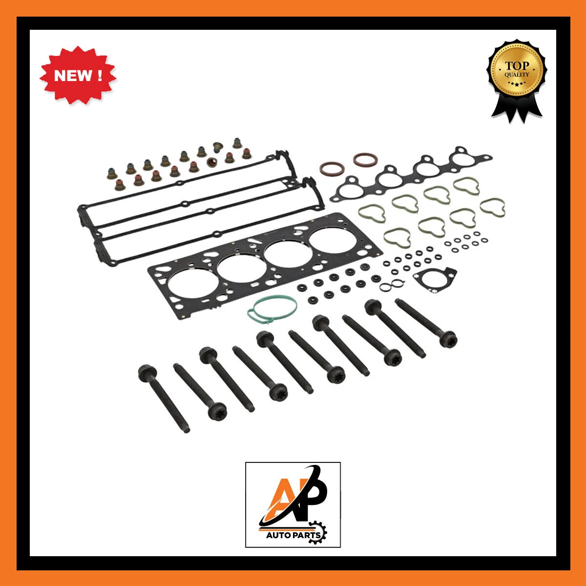 Head Gasket Set Bolts Replacement for Ford Focus Mondeo Zetec (1999–2004)