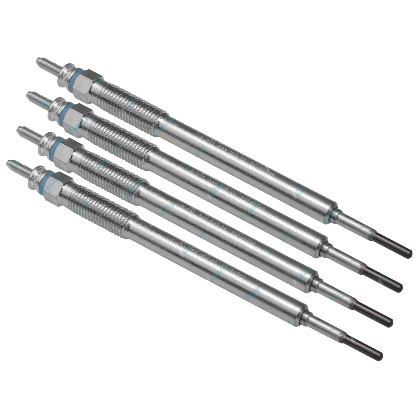 Set of 4 Bosch Glow Plugs for Toyota Fortuner GUN156 2.8L 1GD-FTV Diesel 15~19