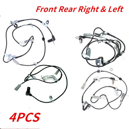 4 x ABS Wheel Speed Sensors for Mazda BT-50 (2006-2020)