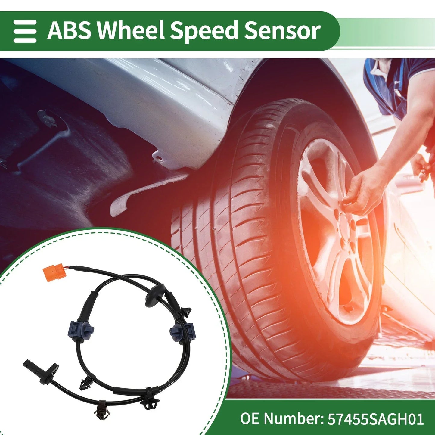 ABS Wheel Speed Sensor for Honda City GD6 (2007-2008)
