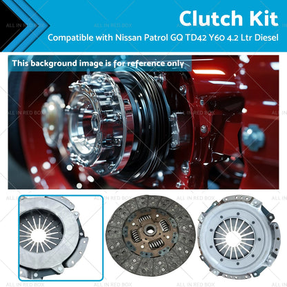 Heavy Duty Clutch Kit for Nissan Patrol GQ TD42 Y60 4.2L Diesel (1997-1999)