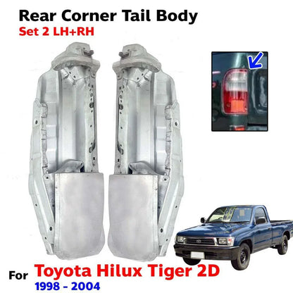For Toyota Hilux Tiger 2D Pickup UTE 1998-04 Rear Gate Tail Body Corner 2 PCS