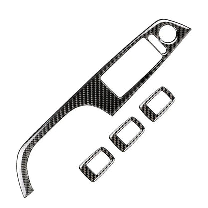 4pcs Window Lift Switch Panel Cover Trim for BMW 3 Series (2005-2012)