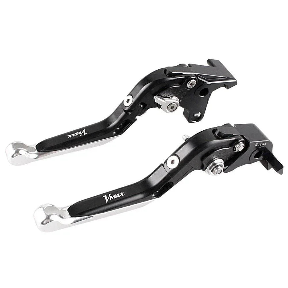 Foldable Brake Clutch Levers for Yamaha V-MAX 1700 (2009-2015) Black