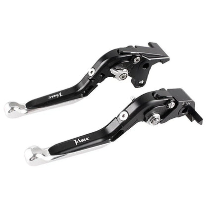 Foldable Brake Clutch Levers for Yamaha V-MAX 1700 (2009-2015) Black