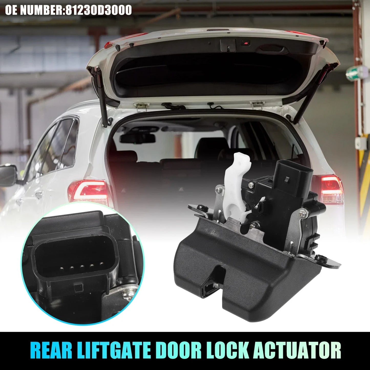 Rear Liftgate Door Lock Actuator Motor for Hyundai Tucson (2015-2021)