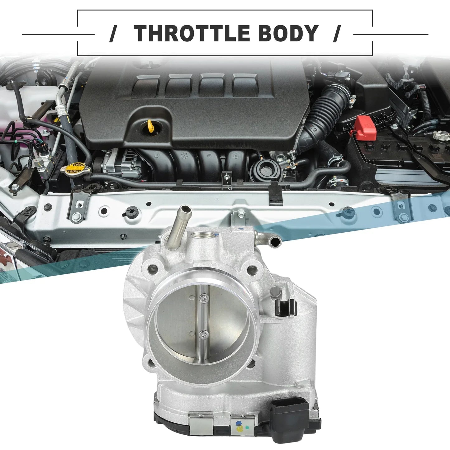 Throttle Body for Hyundai Santa Fe 2.4L L4 (2010-2012) - 1 x Pcs No.3510025400