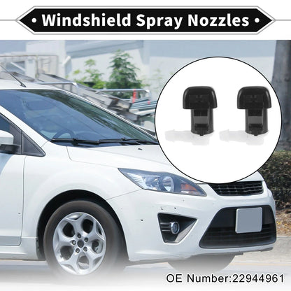 2 x Front Windshield Washer Nozzles for Chevy Colorado (2015-2023)