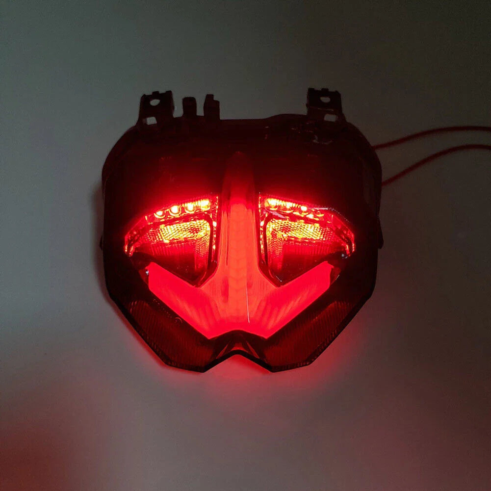 Red LED Integrated Blinker Taillight Turn Signal Light for YAMAHA MT-09 (21-22)
