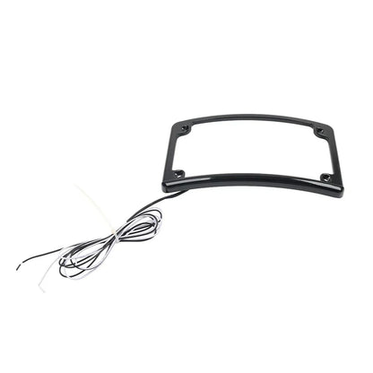 Rear License Frame Bracket w/Light for Harley Touring Glide