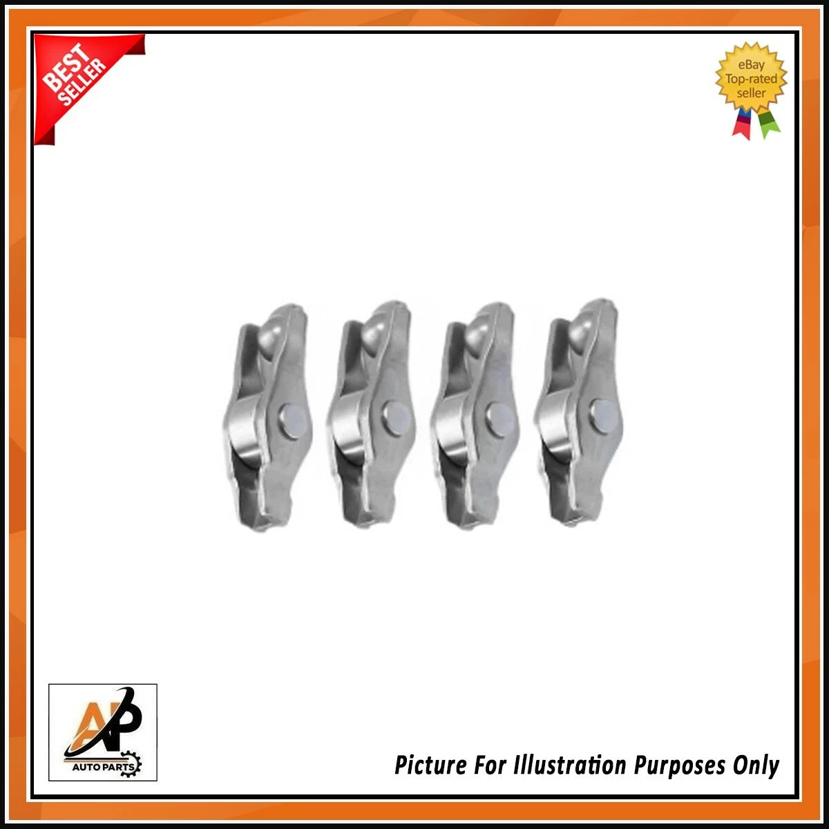 Engine Rocker Arms Kit Replacement 16 Piece for BMW Diesel N47 B47 (2011–2020)