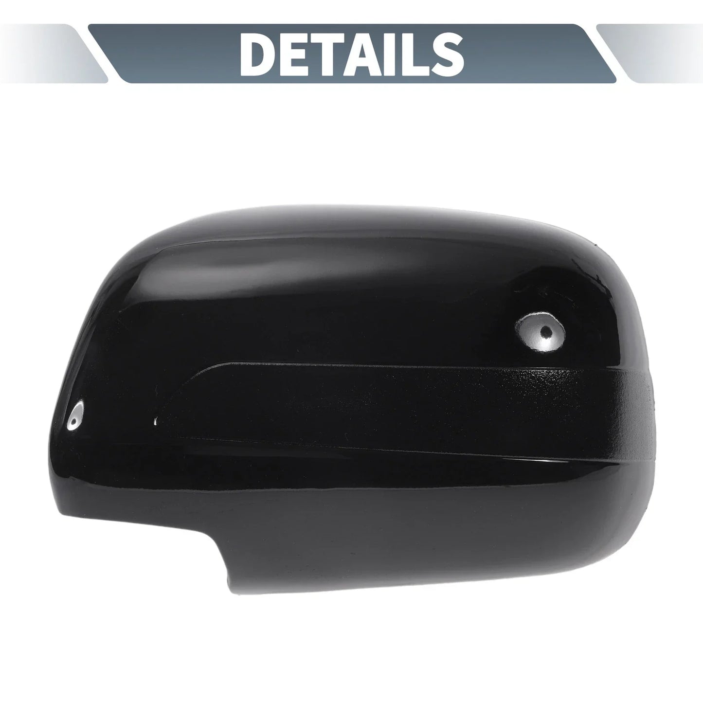 Rearview Mirror Cover Overlay Gloss Black for Lexus RX350 RX330 (2004-2006)