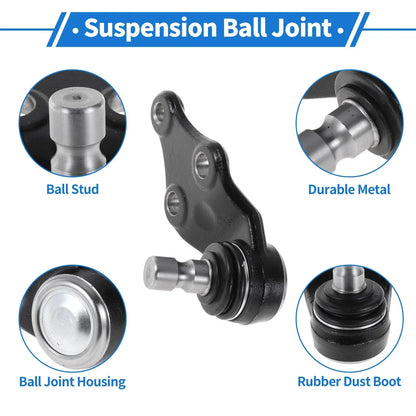 2 x Front Lower Ball Joints for Hyundai Sonata (2011-2014)