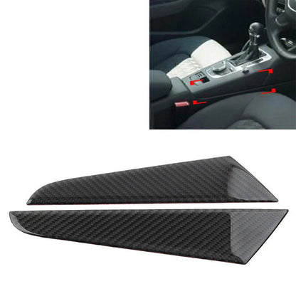 Carbon Fiber Gear Shift Panel Cover for Audi A3 2014-2019
