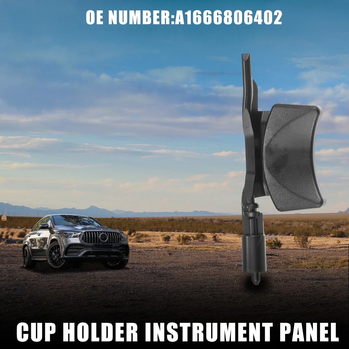Cup Holder for Mercedes-Benz W166 Left Drink Holder (2012-2015)