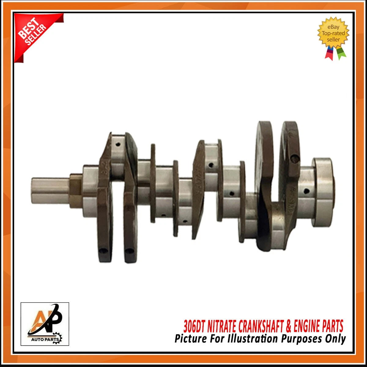 Crankshaft Engine Rebuild Part for Land Rover 3.0 TDV6 (306DT) (2018–2022)