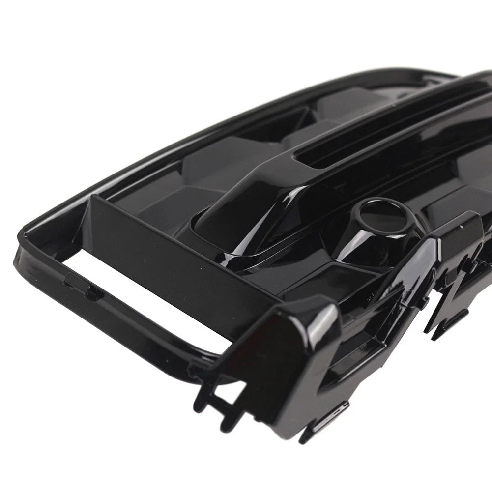Left Front Fog Light Frame Cover Glossy Black for Audi A6 C8 S6 (2023-2025)