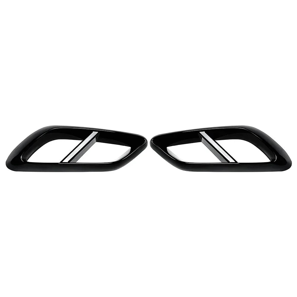 Rear Exhaust Pipe Cover Trim for Mercedes Benz E Class W214 (2024+) Black