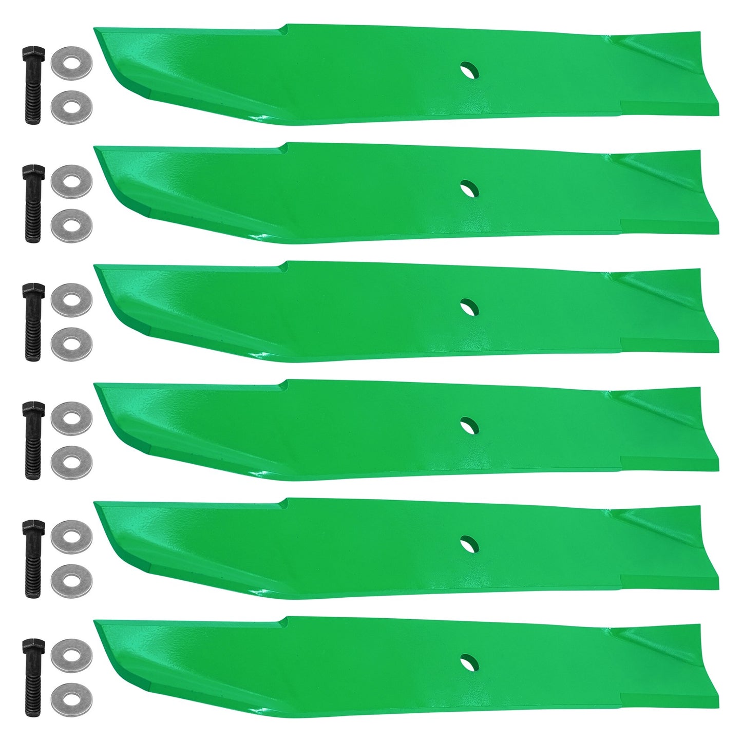 Deck Blade and Bolt Replacement for Toro Z149 Z150 Z153 (2007–2010)