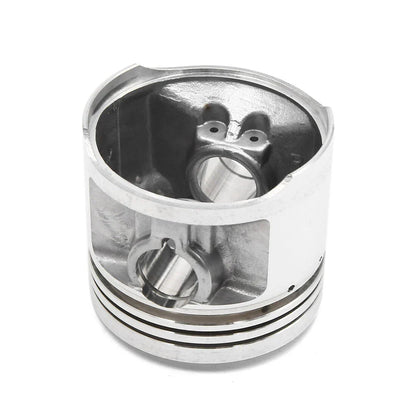 56mm Silver Tone Metal Motorcycle Engine Piston Rings for Honda CG125 (2000-2023)