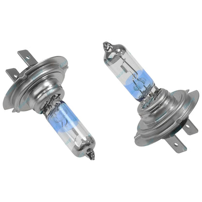 2 x Super Headlight Bulbs H7 55w Halogen +170% Performance