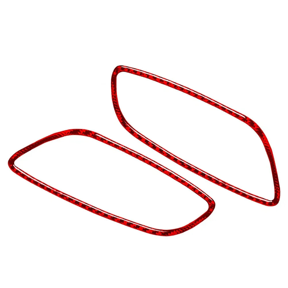 Red Interior Door Grab Handle Bowl Trim Cover for Audi TT TTS TTRS (2008-2014)
