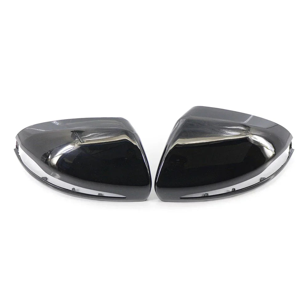 Gloss Black Rearview Mirror Housing for Mercedes-Benz C E S CLS GLC Class