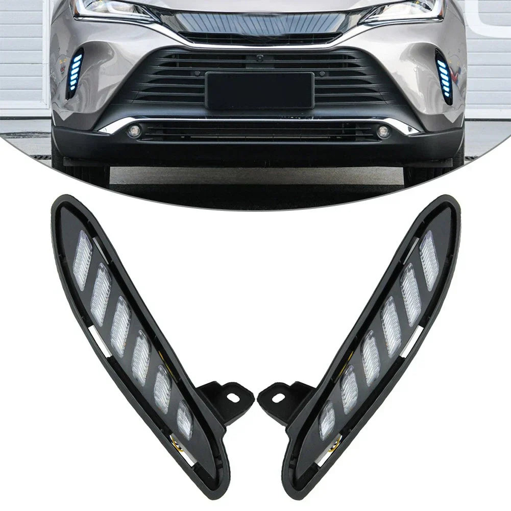 LED Daytime Running Lights with Turn Signal for Toyota Venza (2021-2022)