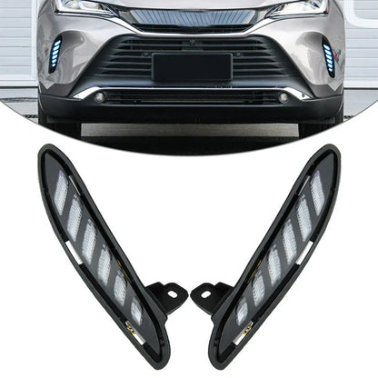 LED Daytime Running Lights with Turn Signal for Toyota Venza (2021-2022)