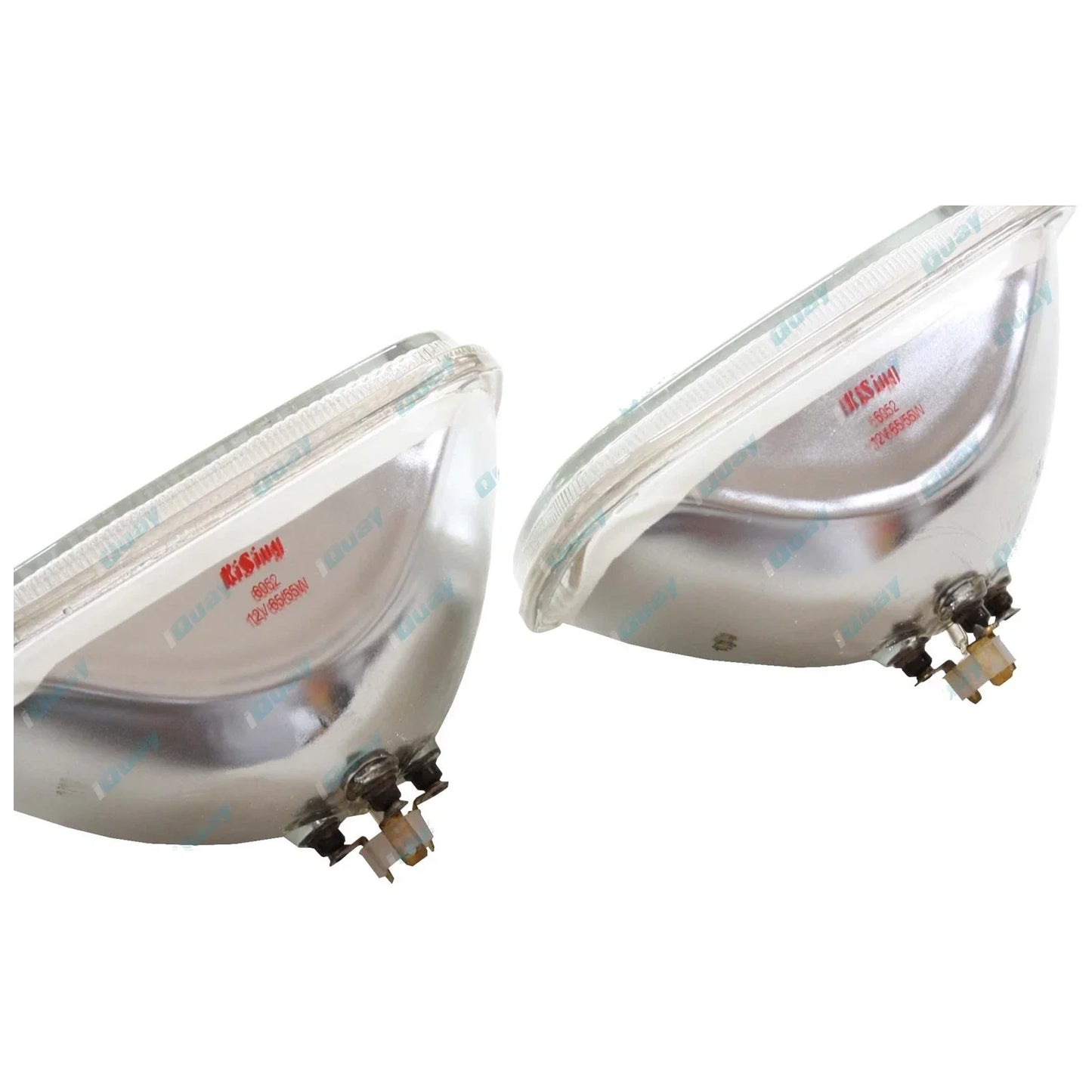LH+RH Sealed Beam Headlights Pair for Nissan Navara/Nomad/Patrol/Sunny 1979-1997