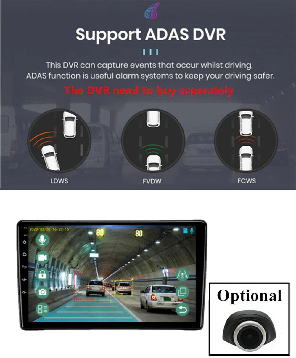 9" Stereo Radio GPS Nav Wifi for Nissan Navara D40 (2006-2012)