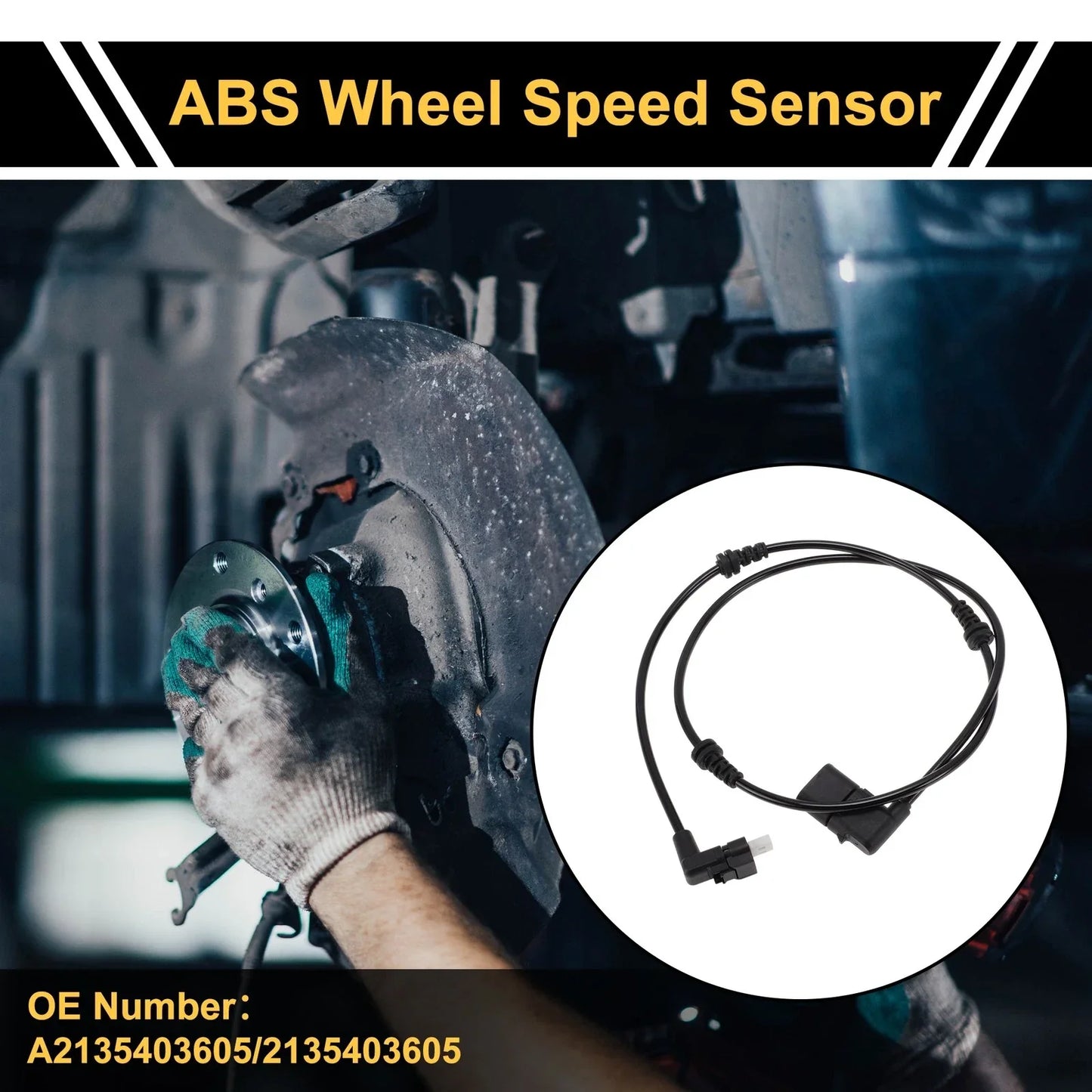 ABS Wheel Speed Sensor for Mercedes-Benz W213 (2016) 1 x Right Front