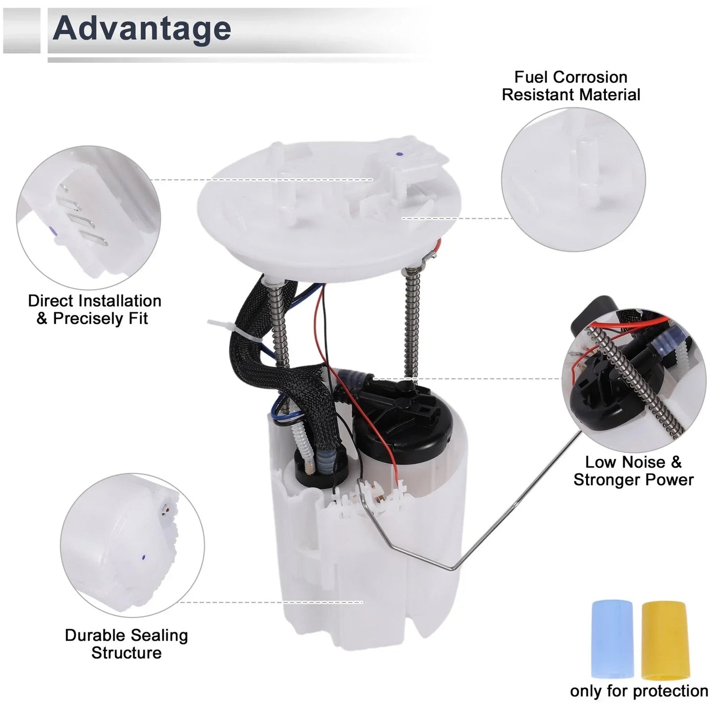 Fuel Pump Assembly for Chevrolet Cruze 2010-2013 1.4L 1.8L