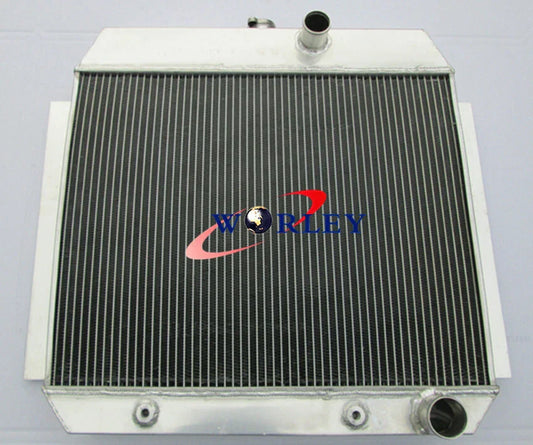 3 Row Aluminum Radiator + Fan for Chevy 1951-1954