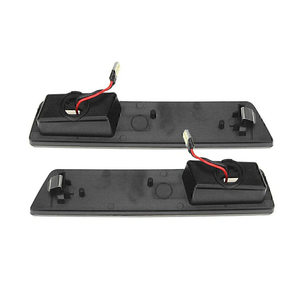 White LED Rear Side Marker Lights Pair for Dodge Challenger/Charger (2008-2014)