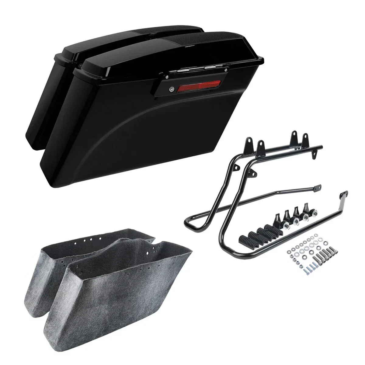 Hard Saddlebag 6x9 Bracket for Harley Softail (1986-2017)