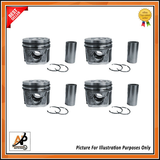 Engine Piston with Ring Set Replacement for BMW 1 2 3 4 5 X1 X3 X5 (2007–2017)