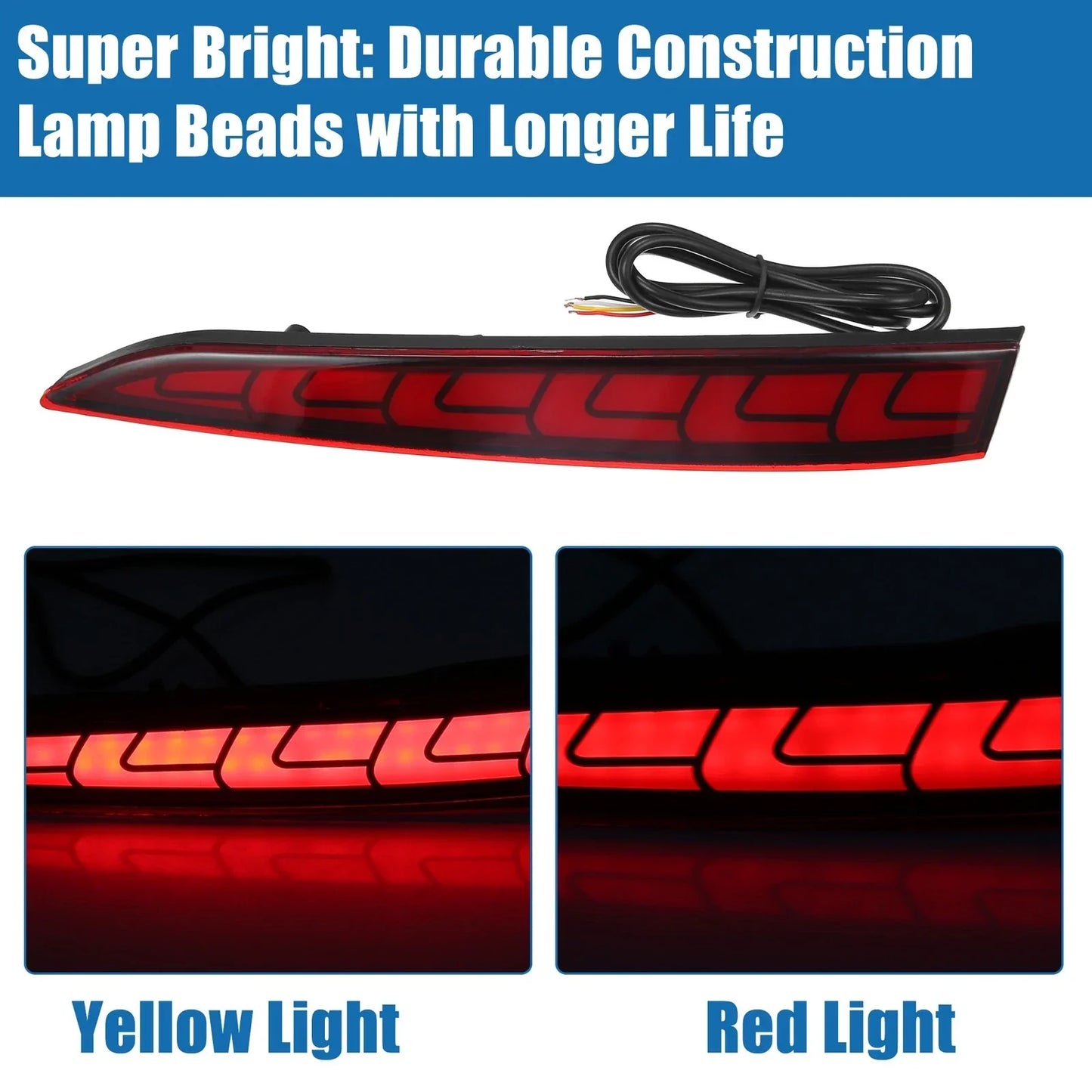 Rear Bumper Reflector Lights for Hyundai Accent