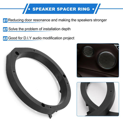 Speaker Spacer Ring for Honda Civic 6.5" Speakers 2 x Pcs