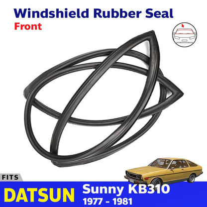 Front Windshield Rubber Weatherstrip Fits Datsun Sunny KB310 2D Coupe 77-81 D05